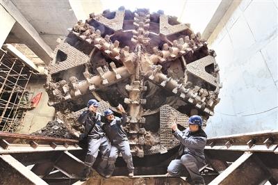 石家庄地铁1号线 地铁盾 石家庄地铁2014年建设完成情况及2015年展望 石家庄铁路