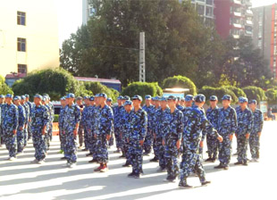  石家庄铁路技校2017年新生军训 学校图片 第4张