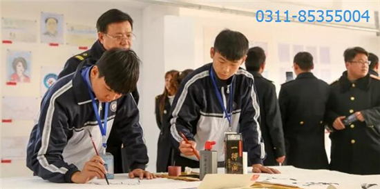 石家庄铁路技校 石家庄第八届规范汉字书写节 石家庄铁路