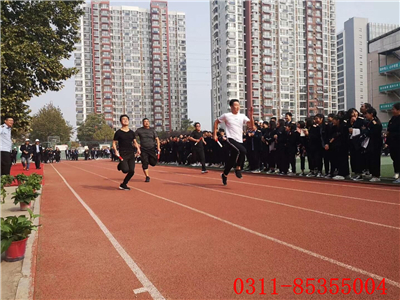 石家庄铁路技校一分校 石家庄铁路技校一分校运动会 学校图片 第3张