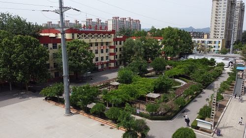 石家庄铁路职业高级技工学校校园环境 石家庄铁路职业高级技工学校校园环境 学校图片 第3张