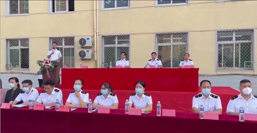 石家庄铁路职业高级技工学校2022秋新生开学典礼 石家庄铁路职业高级技工学校2022秋新生开学典礼 铁路学校