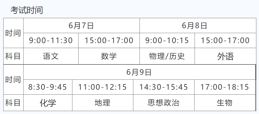 河北2024年高考时间什么时候？考几天？ 河北2024年高考时间什么时候？考几天？ 常见问题
